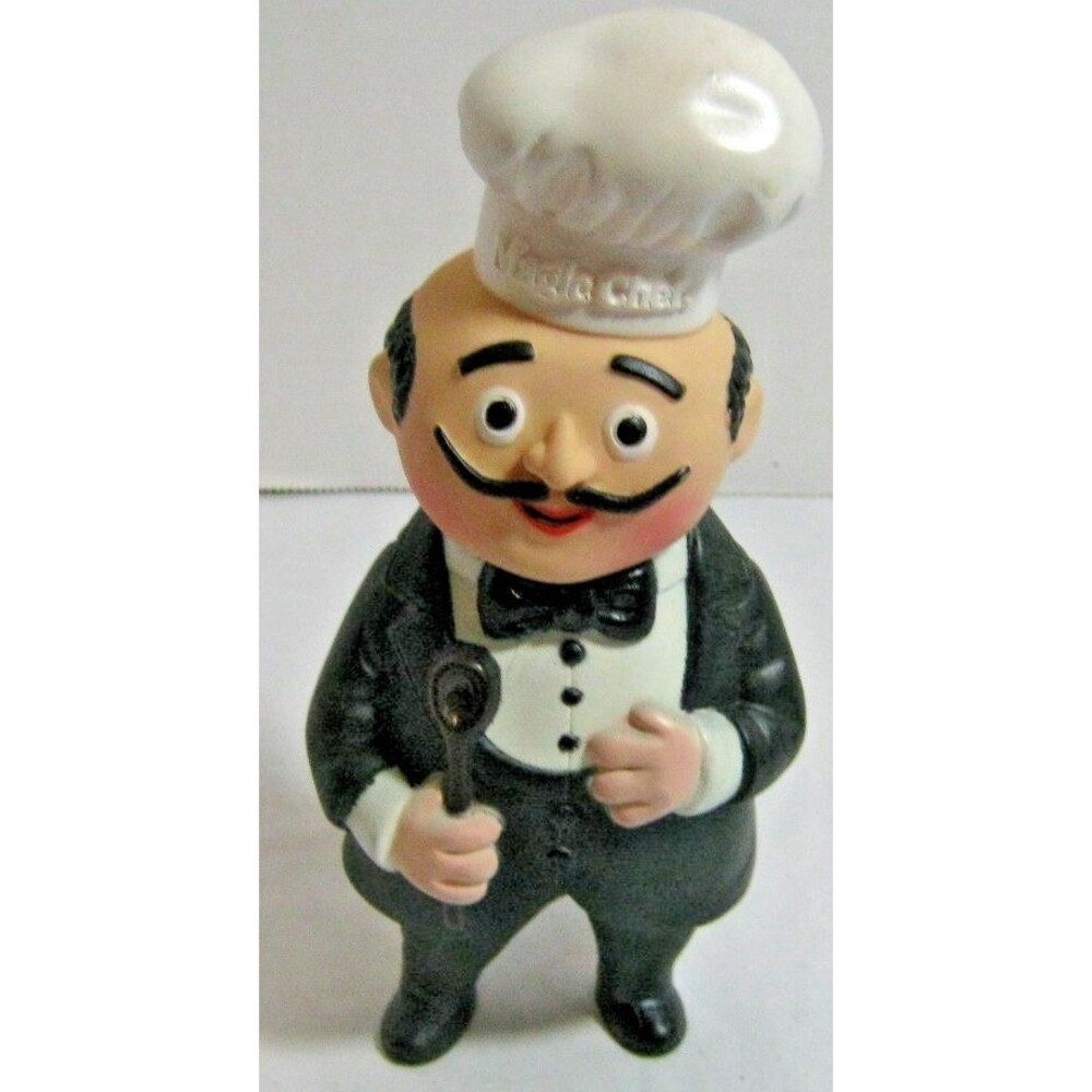 Plastic Bank man Bow Tie Spoon Advertising Stove Premium Magic Chef Oven Lynch